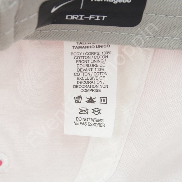 Nike Heritage86 Georgia Bulldogs Football 6 Panel Adjustable Hat in White - Picture 12 of 12